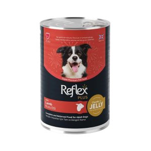 Reflex Plus Jöle İçinde Parçacıklı Kuzu Etli Köpek Konservesi 400 Gr