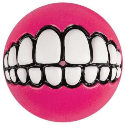 Rogz Toyz Grinz Ödül Hazneli Köpek Oyun Topu Pembe 7.8 Cm