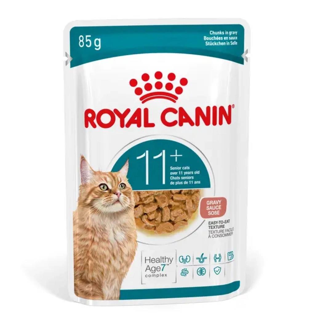 Royal Canin Ageing 11+ Sos İçinde Yaşlı Kedi Konservesi 85gr Royal Canin Ageing 11+ Sos İçinde Yaşlı Kedi Konservesi 85gr