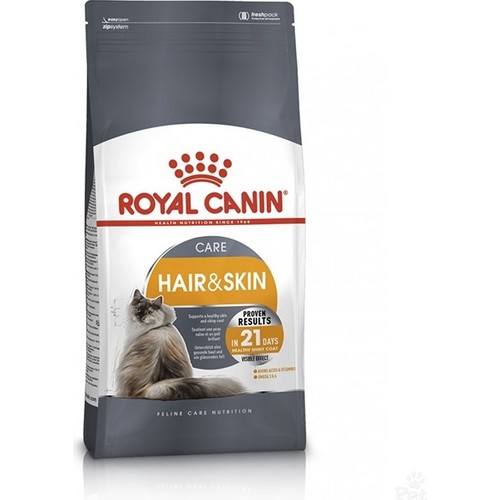 Royal Canin Hair&Skin Hassas Tüylü Kediler İçin Mama 4 kg Royal Canin Hair&Skin Hassas Tüylü Kediler İçin Mama 4 kg
