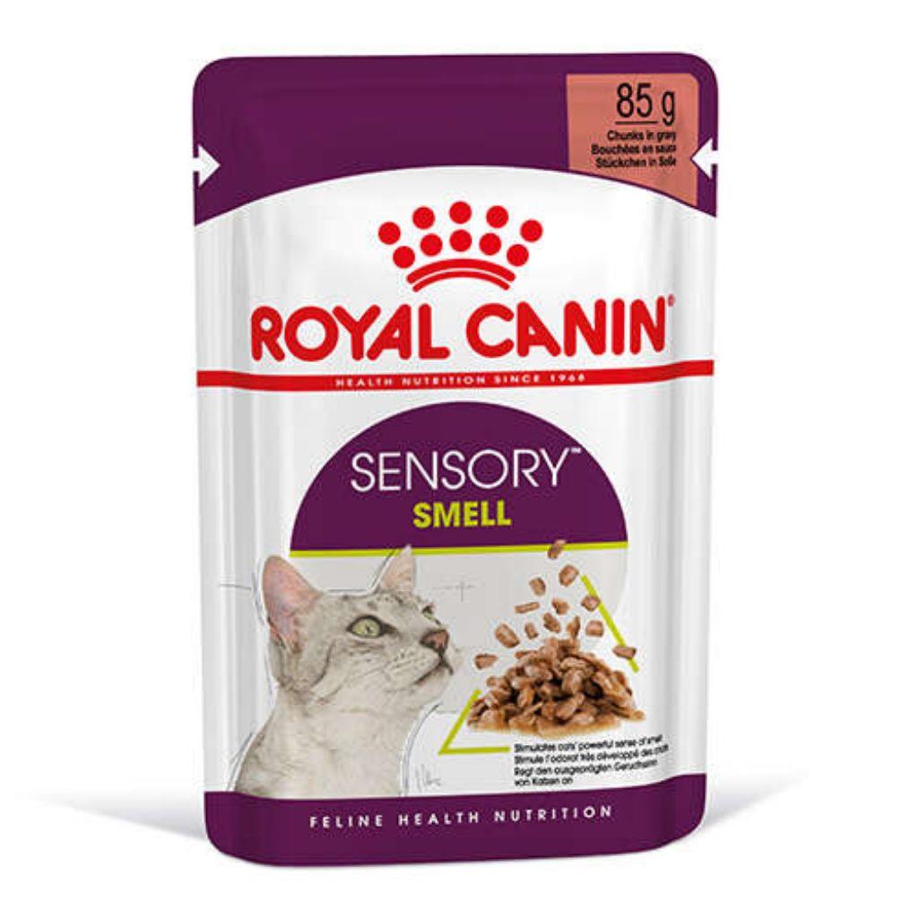 Royal Canin Sensory Smell Etli ve Balıklı Soslu Kedi Konservesi 85 Gr Royal Canin Sensory Smell Etli ve Balıklı Soslu Kedi Konservesi 85 Gr