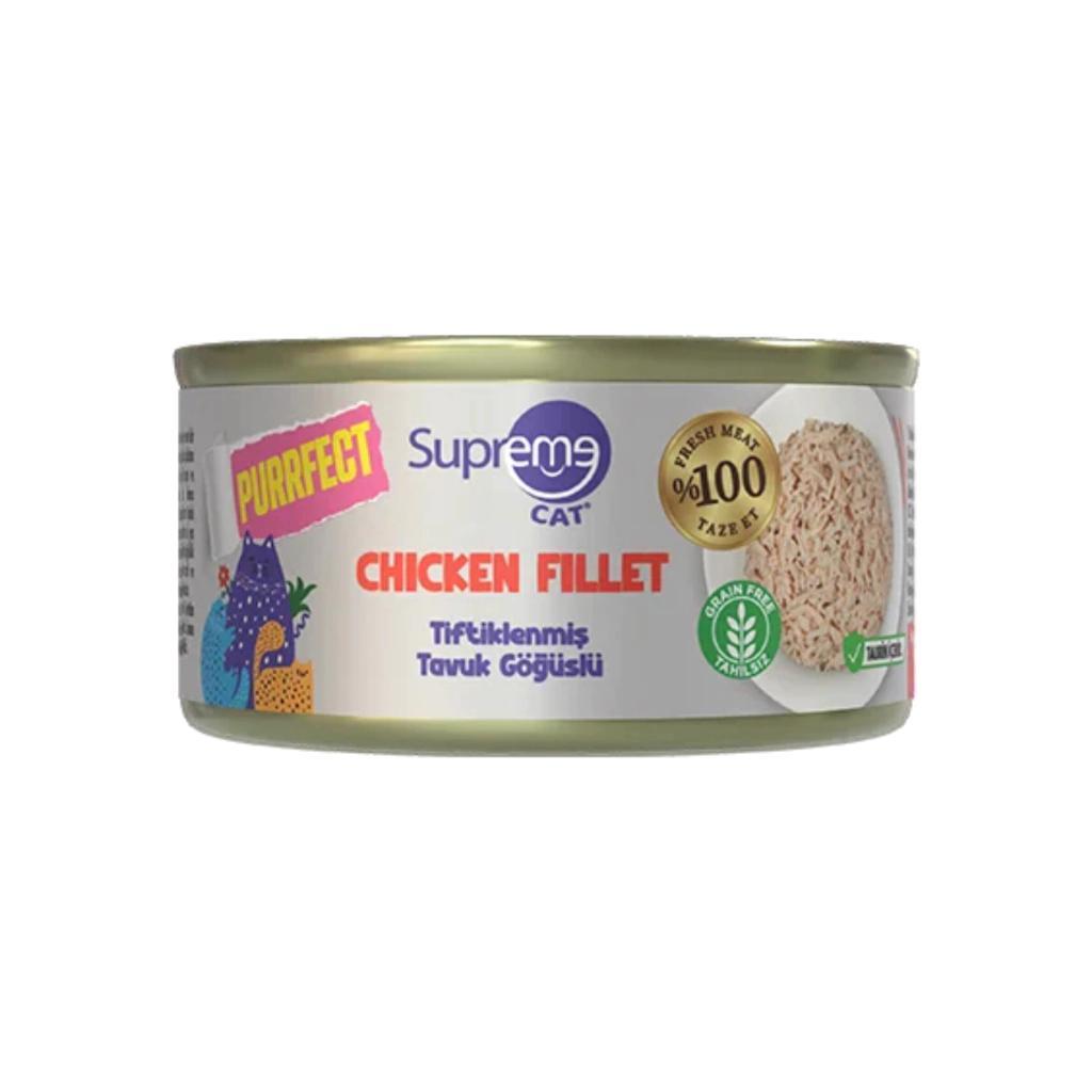 Supreme Cat Tavuk Göğsü Yaş Kedi Maması 70 Gr Supreme Cat Tavuk Göğsü Yaş Kedi Maması 70 Gr