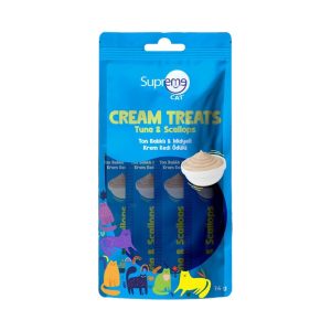 Supreme Cat Ton Balıklı ve Deniz Ürünlü Likit Kedi Ödül Maması 4x14 gr