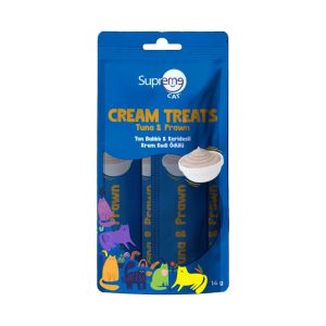 Supreme Cat Ton Balıklı ve Karidesli Likit Kedi Ödül Maması 4x14 gr