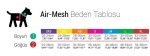 Tailpetz Air-Mesh Harness Göğüs Tasması Garnet XS - Görsel 4