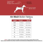 Tailpetz Air Mesh Harness Göğüs Tasması Mor Large - Görsel 4