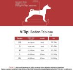 Tailpetz V-Tipi Köpek Göğüs Tasması Neon Turuncu S - Görsel 4