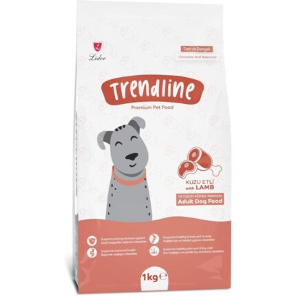 Trendline Kuzu Etli Yetişkin Köpek Maması 1 Kg