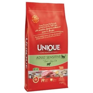Unique Sensitive Kuzulu Yetişkin Kedi Maması 2 Kg