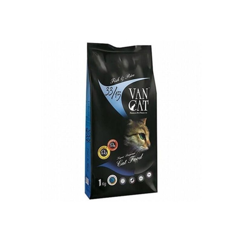 VanCat Balıklı Yetişkin Kedi Maması 1 Kg