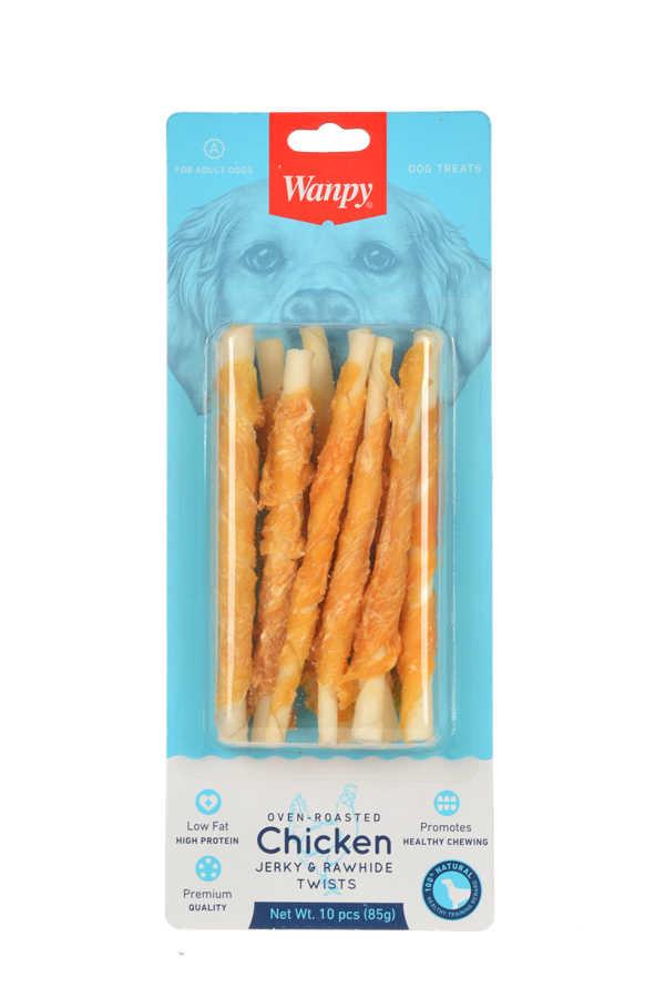 Wanpy Deri Üzerine Tavuk Sarılı Köpek Ödülü 85 gr Wanpy Deri Üzerine Tavuk Sarılı Köpek Ödülü 85 gr
