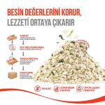 Wanpy Fluffy Topper Dondurularak Kurutulmuş Ördek Brüksel ve Kara Lahanalı Kedi Ödül Maması 30gr - Görsel 5