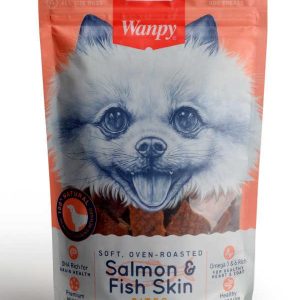 Wanpy Gerçek Somon Dilimleri 100 gr Köpek Ödülü