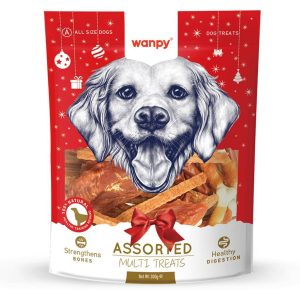 Wanpy Karışık Yılbaşı Paketli Köpek Ödülü 300 Gr