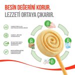 Wanpy LolliPop Dondurularak Kurutulmuş Balkabaklı Lolipop Köpek Ödülü 6 gr (10'lu) - Görsel 4