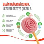 Wanpy LolliPop Dondurularak Kurutulmuş Yaban Mersinli Lolipop Köpek Ödülü 6 gr (10'lu) - Görsel 3