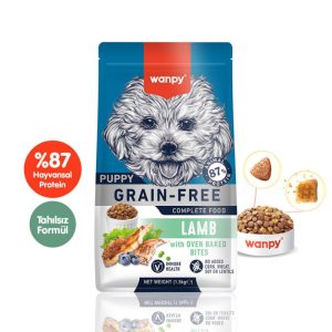 Wanpy Tahılsız Kuzulu Yavru Köpek Maması 1.5 Kg