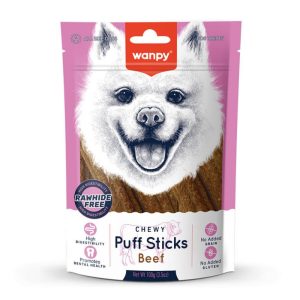 Wanpy Tahılsız Sığır Etli Köpek Çiğneme Ödülü 100 Gr