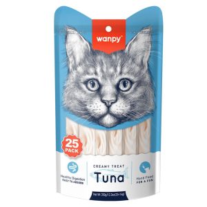 Wanpy Ton Balıklı Sıvı Ödül Maması 25x14 Gr