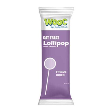 Wooc Lollipop Tavuk ve Yaban Mersinli Kedi Ödül Maması 1