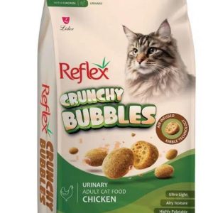 Reflex Crunchy Bubbles Urınary Tavuklu Yetişkin Kedi Maması 10 KG